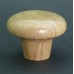 Knob style M55mm oak lacquered